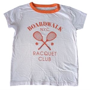 J Crew Kids Tennis Graphic Tee (Size S/6/7)